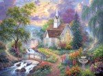 RoseArt - Abraham Hunter - Light Unto My Path - 1000 Piece Jigsaw Puzzle for Adults