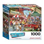 RoseArt - Back to The Past - Hometown Celebration - 1000 Piece Jigsaw Puzzle for Adults