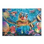 Buffalo Games - Tiny Bubbles Wood Puzzle - Standard Cut Jigsaw Pieces - 500 Piece Jigsaw Puzzle - Ages 14 and Up