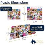White Mountain Puzzles I Love The 1980s - 1000 Piece Jigsaw Puzzle