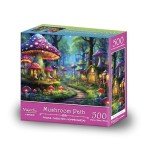 Majestic Value Brand 500 Piece Adult Puzzle of a Mystical Mushroom Fantasy Village