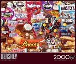 Buffalo Games - Hershey - Hershey Deluxe Collage - 2000 Piece Jigsaw Puzzle for Adults -Challenging Puzzle Perfect for Game Nights - Finished Size is 38.50 x 26.50