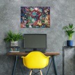 Ravensburger Dean Macadam Most Everyone is Mad 1000 Piece Jigsaw Puzzle for Adults - 12000490 - Handcrafted Tooling, Made in Germany, Every Piece Fits Together Perfectly