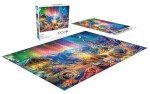 Buffalo Games - LARS - Winter's Night Bonfire - 1000 Piece Jigsaw Puzzle for Adults -Challenging Puzzle Perfect for Game Nights - Finished Size is 26.75 x 19.75