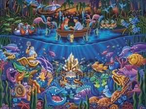 Ceaco - Disney - Dowdle - The Little Mermaid - Part of Your World - 1500 Piece Jigsaw Puzzle