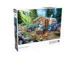 Buffalo Games - Jeff Haynie - Mountain Retreat - 2000 Piece Jigsaw Puzzle for Adults -Challenging Puzzle Perfect for Game Nights - Finished Size is 38.50 x 26.50