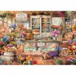 Ravensburger All Seasons Flower Shop 1000 Piece Jigsaw Puzzle | Explore Colorful Botanical Arrangements | from The Bestselling Puzzle Brand Worldwide | Enhanced Anti-Glare Surface