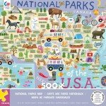 Ceaco - National Parks Map - 500 Piece Jigsaw Puzzle