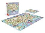 Ceaco - National Parks Map - 500 Piece Jigsaw Puzzle
