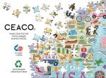 Ceaco - National Parks Map - 500 Piece Jigsaw Puzzle