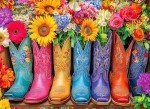 500 Piece Puzzles for Adults Colorful Boots 20.5 x 15 Inch 500 Piece Jigsaw Puzzles for Kids Adults Puzzles 500 Pieces for Adults Holiday Educational Challenge Toys
