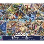 Ceaco - Thomas Kinkade - Disney Collage - 2000 Piece Jigsaw Puzzle