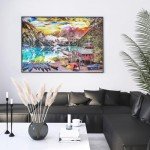 Jigsaw Puzzles 2000 Pieces for Adults, Families Lakeside View Pieces Fit Together Perfectly