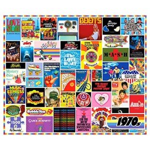 Re-marks 1970s Pop Culture Puzzle, 1500 Pieces for All Ages