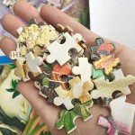 Puzzles for Adults ，Easter Colorful Cookie Egg Puzzles，Wooden Puzzle Puzzles (500 Piece, Easter Eggs)