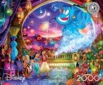 Buffalo Games - Silver Select - Disney - Aladdin - 2000 Piece Jigsaw Puzzle for Adults -Challenging Puzzle Perfect for Game Nights - Finished Size is 38.50 x 26.50