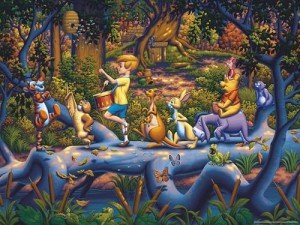 Ceaco - Disney - Dowdle - Winnie The Pooh - A Heroes Parade - 1500 Piece Jigsaw Puzzle
