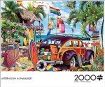 Buffalo Games - Afternoon Paradise - 2000 Piece Jigsaw Puzzle for Adults Challenging Puzzle Perfect for Game Nights - 2000 Piece Finished Size is 38.50 x 26.50