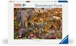Ravensburger African Animal World 3000 Piece Jigsaw Puzzle for Adults - 17037 - Handcrafted Tooling, Durable Blueboard, Every Piece Fits Together Perfectly