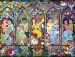 Ceaco - Disney - Princess Castle Royal Windows - 1500 Piece Jigsaw Puzzle