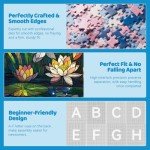 2000 Piece Puzzle for Adults,Challenging Mysterious Mosaic Flowers Puzzle - Intricate Floral Design,Recycled Paper,Sturdy Glossy Pieces,Perfect for Relaxing,Mindful Play & Game Night(39 x 28 in)
