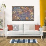 Ravensburger Zodiac 3000 Piece Jigsaw Puzzle - Enthralling Zodiac Illustration | Custom Blueboard | Perfect Interlocking Fit | Vibrant, Matte Finish | Ideal for Advanced Puzzle Enthusiasts