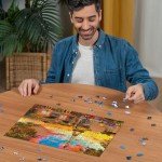 Ravensburger Tranquil Harbour 500 Piece Jigsaw Puzzle for Adults | Unique, Pieces | Anti-Glare Surface | FSC Certified, Eco-Friendly | Amazon Exclusive