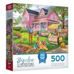 Roseart - Bigelow Illustrations - Lemonade On The Lawn - 500 Piece Jigsaw Puzzle for Adults