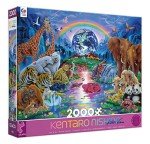 Ceaco - Kentaro Nishino - Family of The Earth - 2000 Piece Jigsaw Puzzle