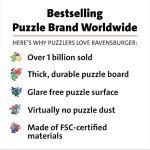 Ravensburger 99 Bicycles 1500 Piece Puzzle for Adults | Precision Fit | Unique Piece Design | FSC-Certified Materials