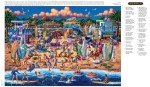 Buffalo Games - Dowdle - Dowdle: Surfin' USA - 2000 Piece Jigsaw Puzzle for Adults Challenging Puzzle Perfect for Game Nights - Finished Size is 38.50 x 26.50
