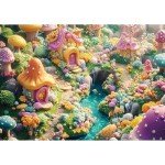 2000 Piece Jigsaw Puzzle for Adults – Challenging Fantasy Mushroom Forest Scene, Recycled Paper Puzzles 2000 Pieces for Adults,Sturdy Glossy Pieces,Perfect for Relaxing & Game Nights (39 x 28 in)