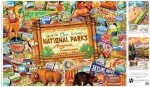 Buffalo Games - Kate Ward Thacker - Our National Parks Collage - 2000 Piece Jigsaw Puzzle for Adults - Challenging Puzzle Perfect for Game Nights - Finished Size is 38.50 x 26.50