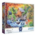 RoseArt - Abraham Hunter - Spring Mill - 2000 Piece Jigsaw Puzzle for Adults