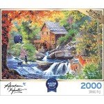 RoseArt - Abraham Hunter - Spring Mill - 2000 Piece Jigsaw Puzzle for Adults