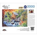 RoseArt - Abraham Hunter - Spring Mill - 2000 Piece Jigsaw Puzzle for Adults