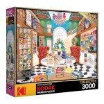 RoseArt - Kodak Premium - Brandon's Bookstore - 3000 Piece Jigsaw Puzzle for Adults