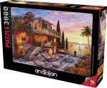 Anatolian Puzzle - Mediterranean Romance, 3000 Piece Jigsaw Puzzle, #4911