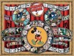 Ceaco - Disney - Mickey and Minnie Mouse Movie Reel - 1500 Piece Jigsaw Puzzle