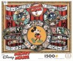 Ceaco - Disney - Mickey and Minnie Mouse Movie Reel - 1500 Piece Jigsaw Puzzle