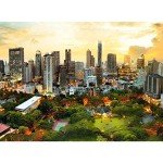 Trefl Sunset in Bangkok 3000 Piece Jigsaw Puzzle Red 46"x33" Print, DIY Puzzle, Creative Fun, Classic Puzzle for Adults and Children from 15 Years Old