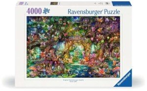 Ravensburger The Hidden World of Fairies 4000 Piece Jigsaw Puzzle for Adults - 12000810 - Handcrafted Tooling, Made in Germany, Every Piece Fits Together Perfectly