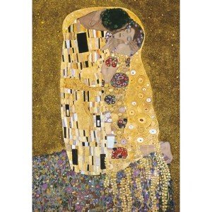 MISITU 2000-Pieces Jigsaw Puzzle for Adults - The Kiss - Challenging Family Game Home Decoration