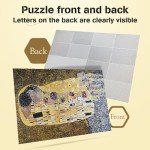 MISITU 2000-Pieces Jigsaw Puzzle for Adults - The Kiss - Challenging Family Game Home Decoration