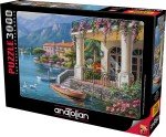Anatolian Puzzle - Villa On The Bay, 3000 Piece Jigsaw Puzzle, #4915