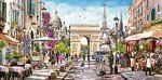 CASTORLAND 4000 Piece Jigsaw Puzzles, Essence of Paris, France, Eiffel Tower, Iconic Monuments, Adult Puzzles, Castorland C-400294-2