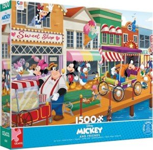 Ceaco - Disney - Mickey & Friends Boardwalk Fun - 1500 Piece Jigsaw Puzzle