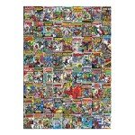 Marvel Comics Covers Superheroes 3000-Piece Jigsaw Puzzle for Kids and Adults | Brain Teaser, Educational Developmental Toys & Games, Building Kit Activities to Encourage Creative Play | 45 x 32 Inch