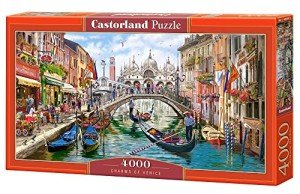 Castorland Puzzle 4000 Pieces, Charms of Venice, C-400287