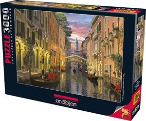 Anatolian Puzzle - Venice at Dusk, 3000 Piece Jigsaw Puzzle, #4904